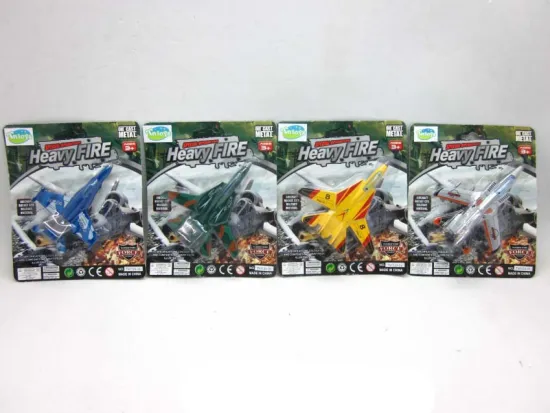 DIE CAST PULL BACK FIGHTING PLANE