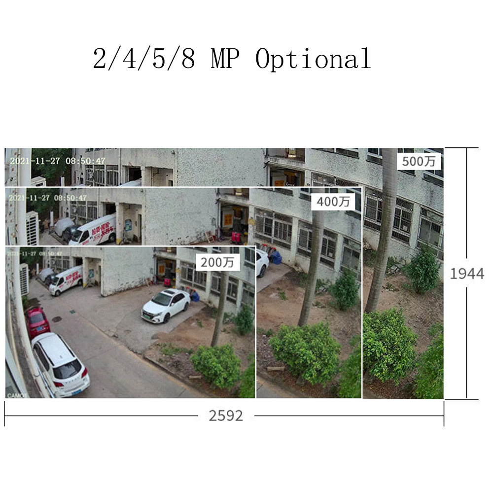 نظام كاميرا الأمان Poe NVR 8Channel 4.0mp