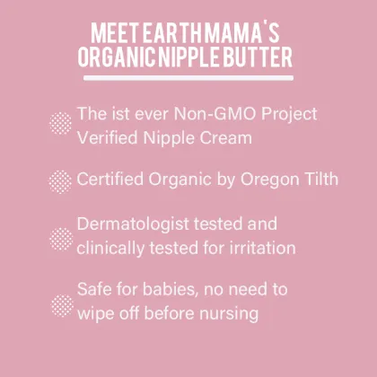 Private Label Organic Nipple Butter for Sore, Dry Skin Care During Breastfeeding