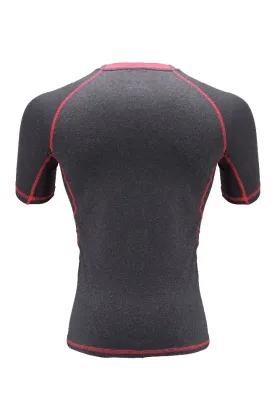 YONO armour heat gear compression shirt cool- dry gym running