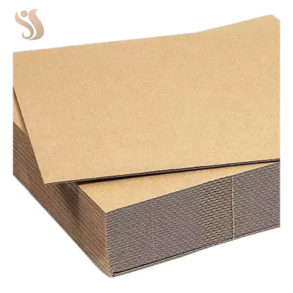 Super hard three-layer corrugated cardboard