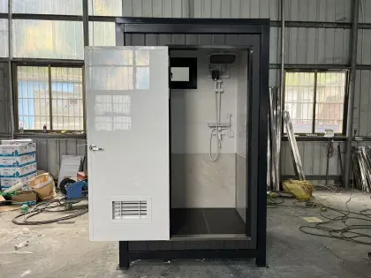 Mobile Steel Portable Toilet