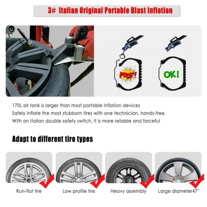 World-Leading Tire Changer and Wheel Balancer Combo