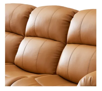 BFP HOME Modern Massage Sofa - Multifunctional Synthetic Leather Living Room Sofa