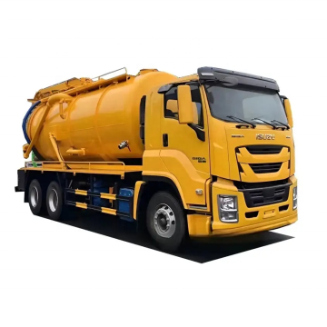 شاحنة دبابة شفط مياه الصرف الصحي ISUZU 6x4 - 15 CBM سيارة مياه الصرف الصحي