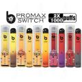 Bang PRO Max Swtich Double Flavours 2000Puffs Vape