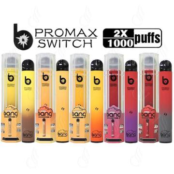 Bang PRO Max Swtich Double Flavours 2000Puffs Vape