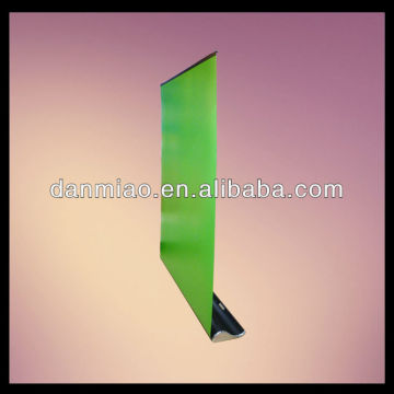 Full green color roll up display banner
