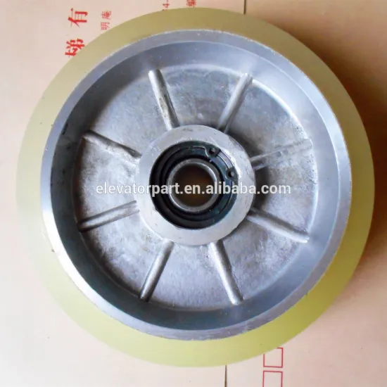 step roller/wheel/sheave for elevator