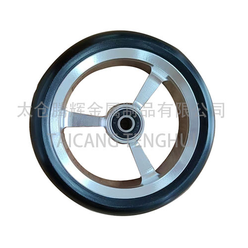 Rodas dianteiras de liga de alumínio de 5 polegadas