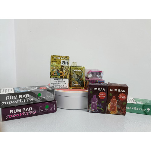 Hot Sale Rum Bar 10000 Puffs Disponível Kit