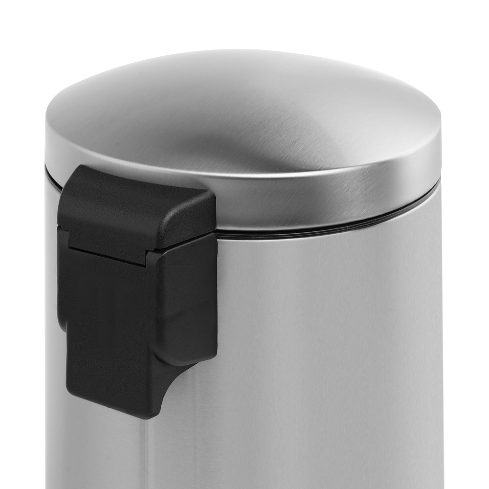 stainless steel trash can