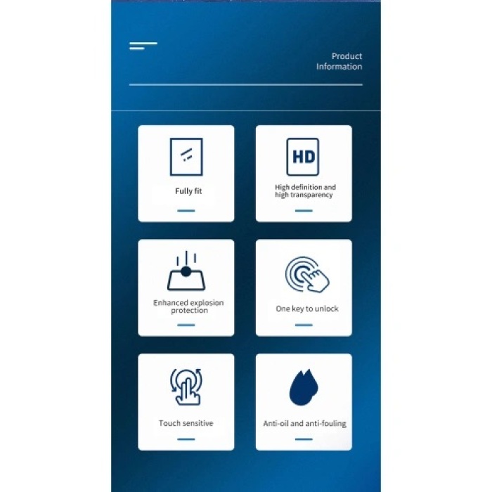 Telepon dan Tablet Pelindung Layar Film TPU