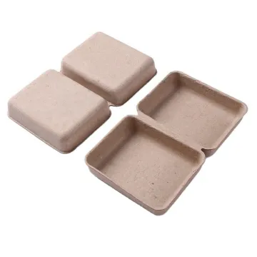 Eco friendly Biodegradable Pulp Molded Skincare Package Box