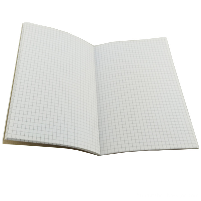 Cheap Brown Kraft Paper Notebook with Grid