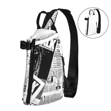 Trendy Custom Printed Sling Bag for Men