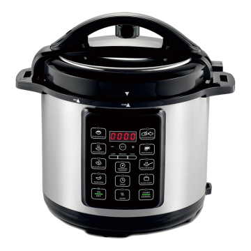 Smart Slow Pressure Cooker & Large Capacity Rice Cooker - Stainless Steel Electric Food Steamer (10L/12L/5L/6L/8L)