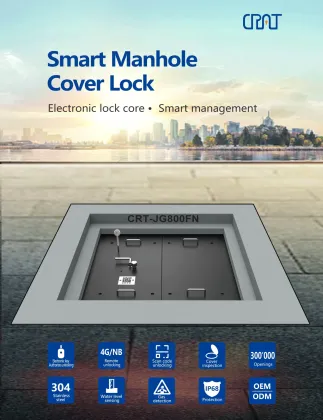Intelligent Electronic Passive Technology Manhole Cover
