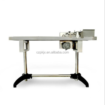 Automatic Feeder Conveyor for Plastic Bag and Carton Box Pagination Machine with Paper Label" 

However, to make it concise and SEO-friendly, I would suggest:

"Automatic Feeder Conveyor Pagination Machine for Bags & Boxes with Paper Labels