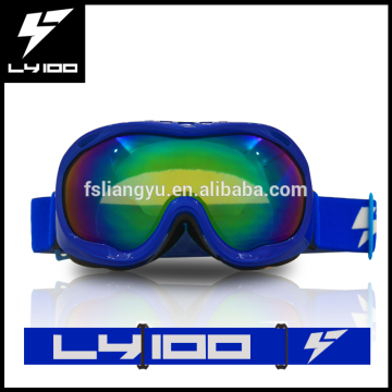 Wholesale new model multi color TPU frame ski snow goggles fashion yellow night vision goggle for ski player