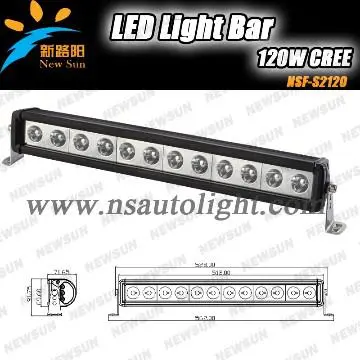 4x4 led light bar,off road led light bar 24 volt, spotlight light bars