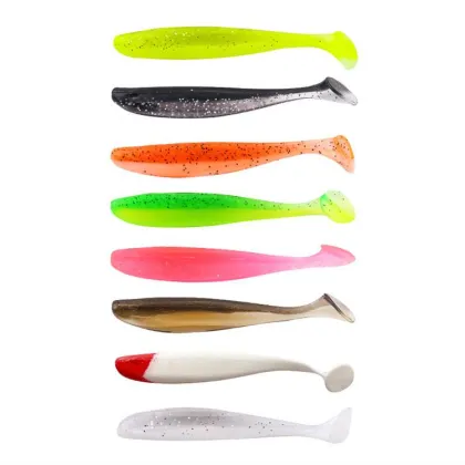 RUNTOO Plastic Fishing Lure Rubber Bionic Fishlike Soft Bait Shad Baits