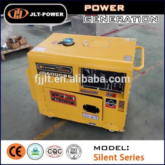 Small silent diesel generator 5kva with auto start