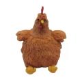 Simulación Plush Rooster Juguete Sofá Sala de decoración