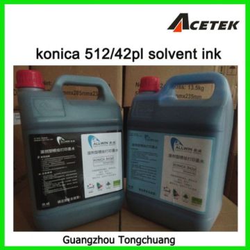 original konica printhead ink for allwin solvent plotter