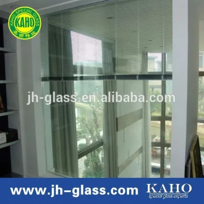 Glass partition blinds
