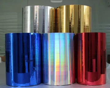 Concert stage metalized film