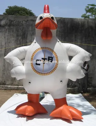 inflatable chicken lifelike cock customized rooster for sale