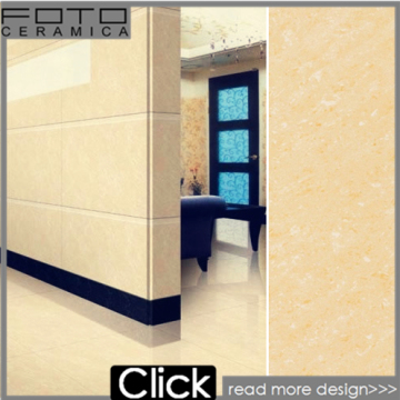 Yellowe Double Loading Polished Ceramic Floor Tile (HB6203)