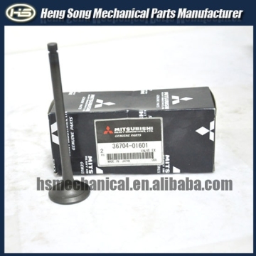 S6KT excavator engine parts intake exhaust valves in stock