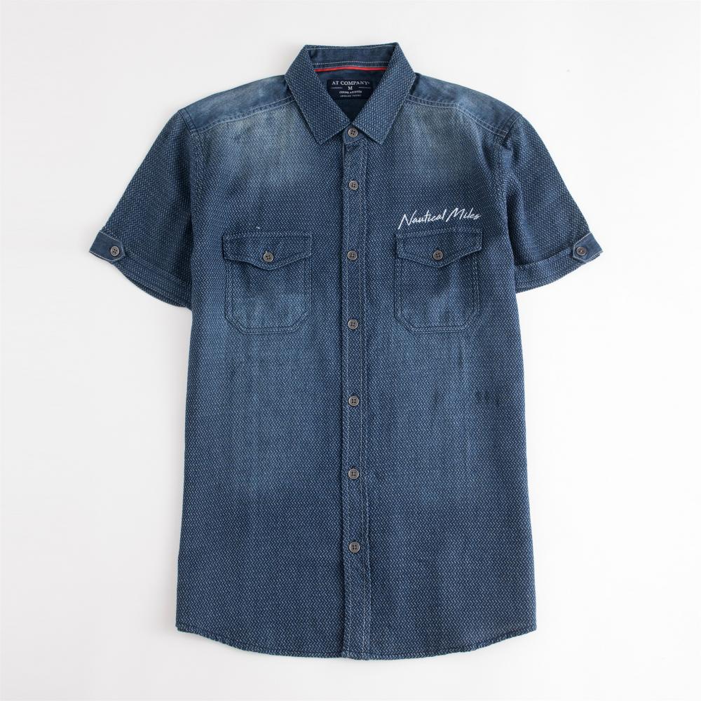 Dobby Indogo Shirt