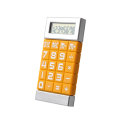 Calcolatrice tascabile a 8 cifre con pulsante in silicone