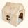 Pet House Indoor Wooden Kennel untuk Anjing