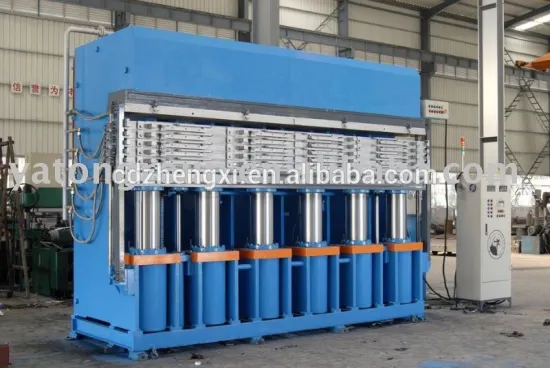 Plate rubber hydraulic hot press machine