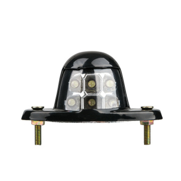 12V/24V White Universal LED License Plate Light for Cars RV Truck Trailer Lorry
