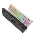 Kabellose Gaming -Membran -Tastatur mit Hintergrundbeleuchtung