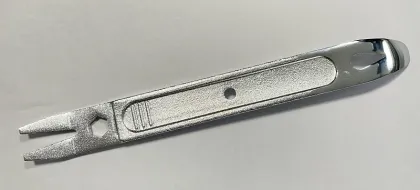 Dual-Purpose Steel Pry Tool - Multi-Function Pry Bar Trim Removal