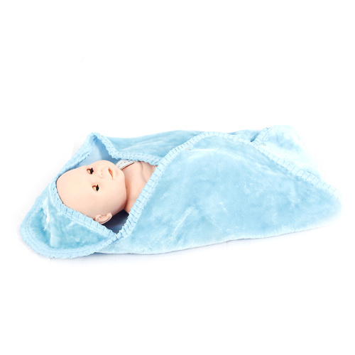 High quality cotton Knitted minky baby blanket