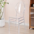 Luxury PC Crystal Resin Acrylic Wedding Chair