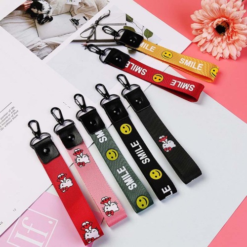 Lanyard silikon dengan dudukan telepon