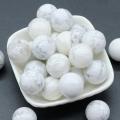 Howlite 8MM Stone Balls Home Decoration Round Crystal Beads