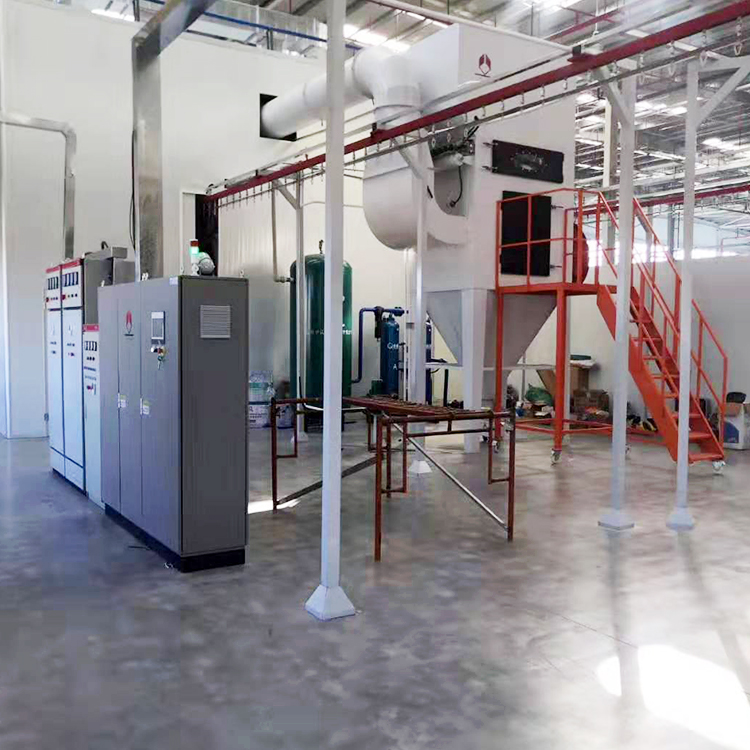 Metal Coating Machinery with powder coating booth