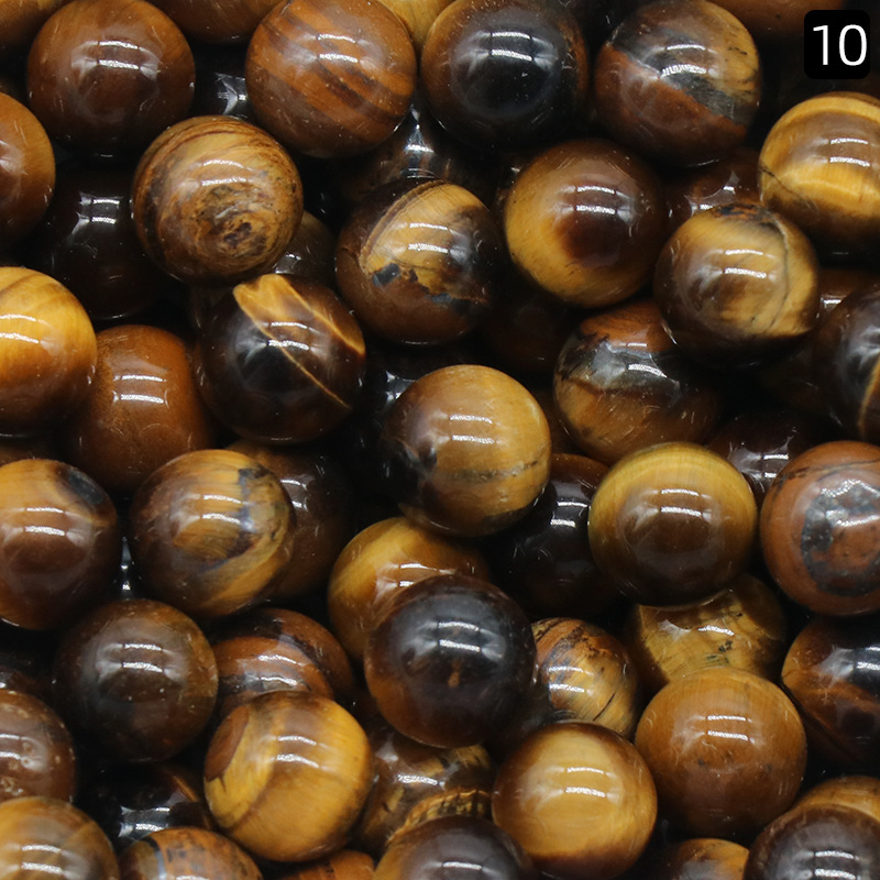 Balles et sphères de chakra œil de 12 mm pour l&#39;équilibre de la méditation