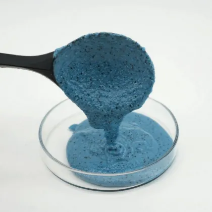 Ocean blue epoxy floor