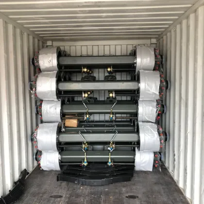 Factory Direct American Semi Trailer Axle 13t-16tons American Fuwa Axle