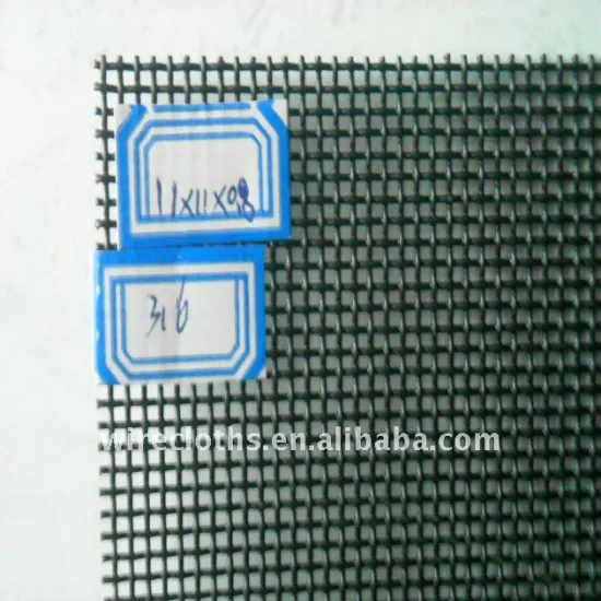 sus 304 Stainless Steel wire mesh window screen